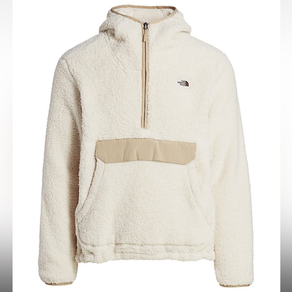 The North Face Campshire Sherpa Half-Zip Pullover Sweatshirt
